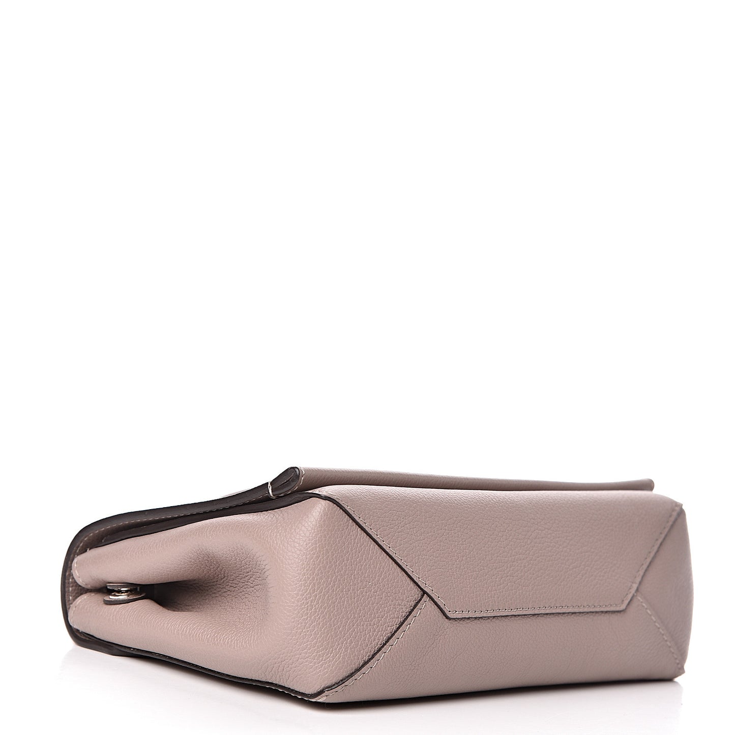 Soft Calfskin Lockme II Chain Bag BB Mastic