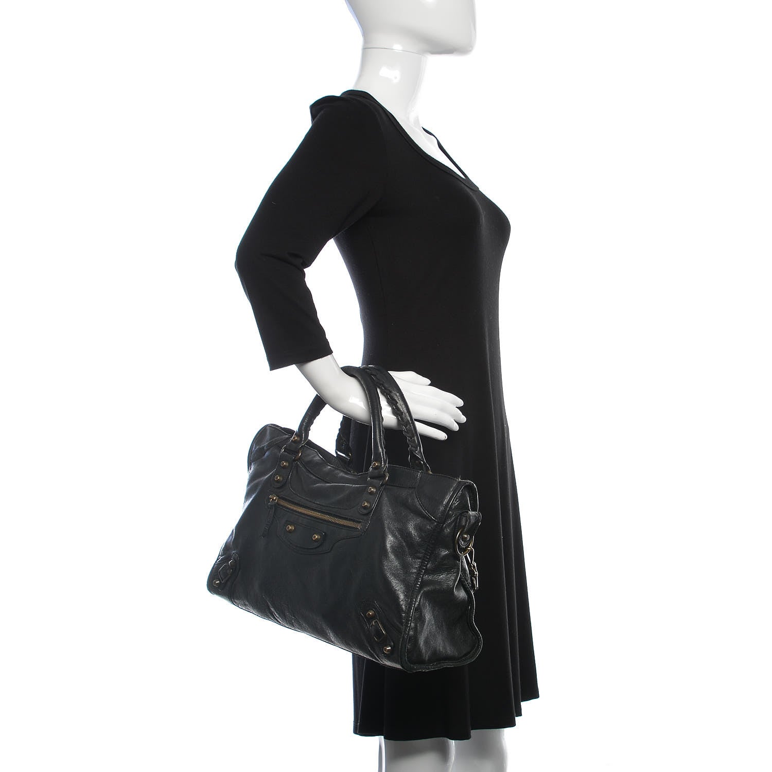 Balenciaga Agneau Classic Hardware City Black 3 of 21