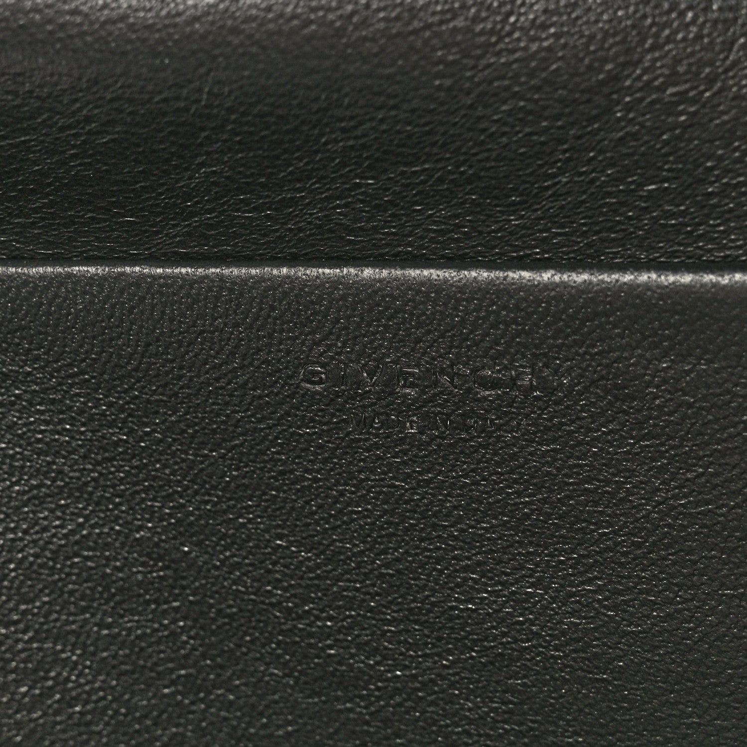 Givenchy Smooth Calfskin Suede Shopping Tote Black Brown 6 of 10