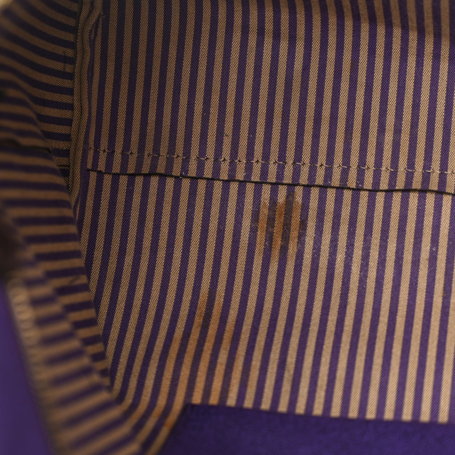 Zucca Spalmati Medium Roll Tote Tobacco Viola