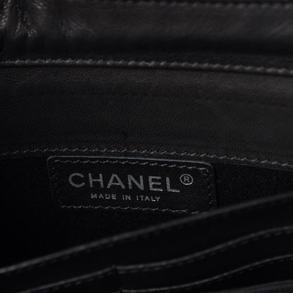 Chanel Lambskin Ultimate Stitch Clutch Flap Black 6 of 7