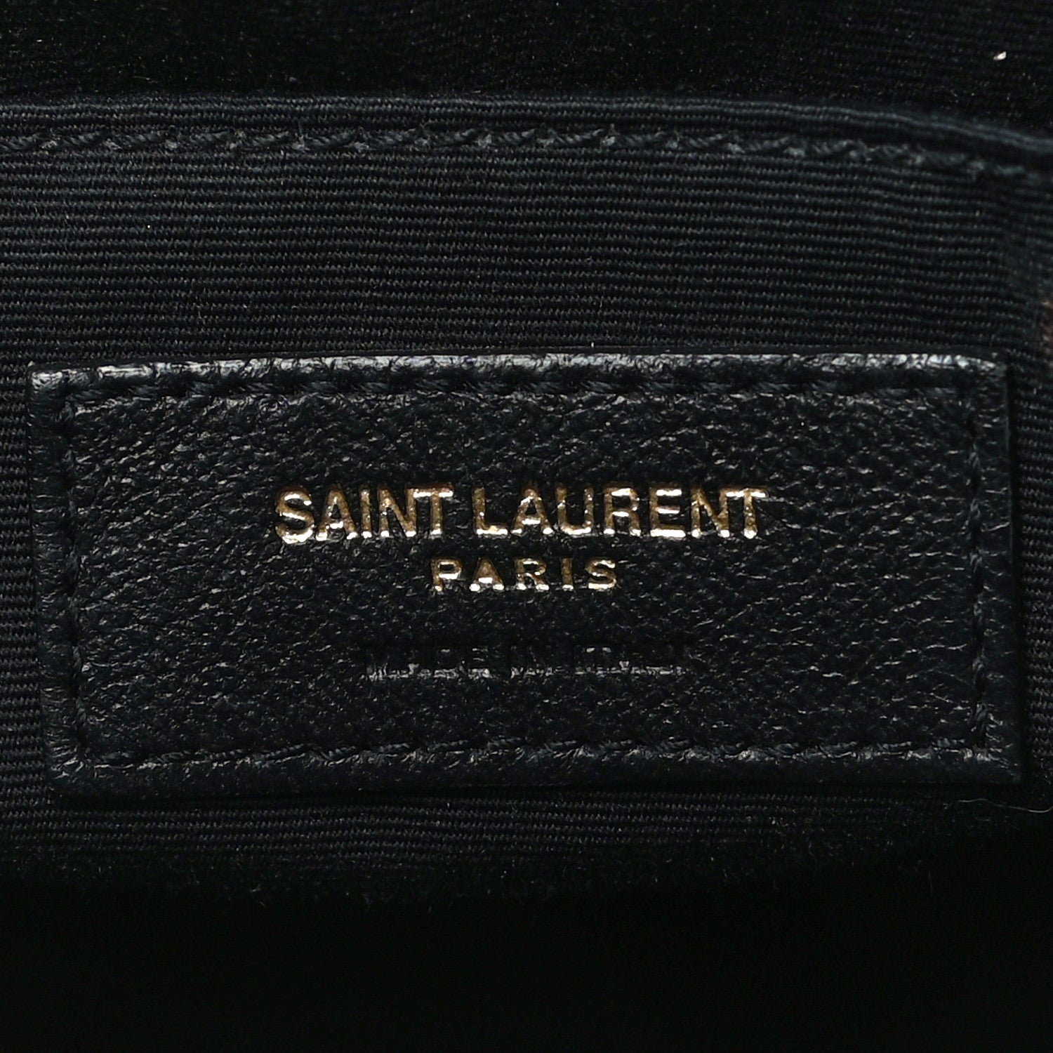 Saint Laurent Calfskin Matelasse Monogram Lou Camera Bag Dark Latte 6 of 13