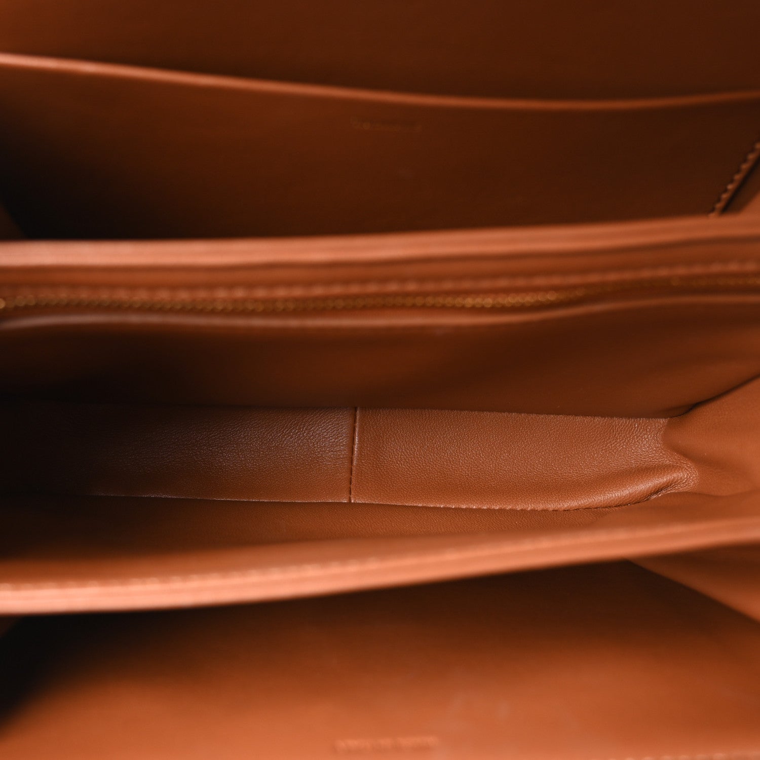 Celine Natural Calfskin Medium Triomphe Tan 5 of 11