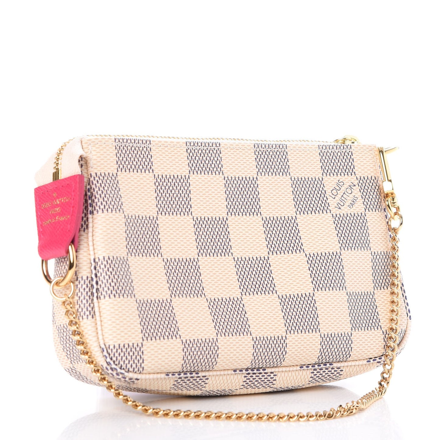 Damier Azur 2015 Christmas Animation Mini Pochette Accessories