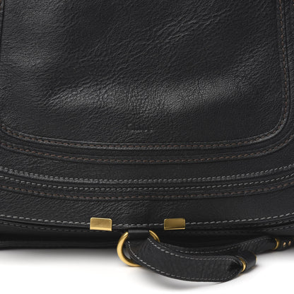 Chloe Calfskin Large Marcie Satchel Black 9 of 10