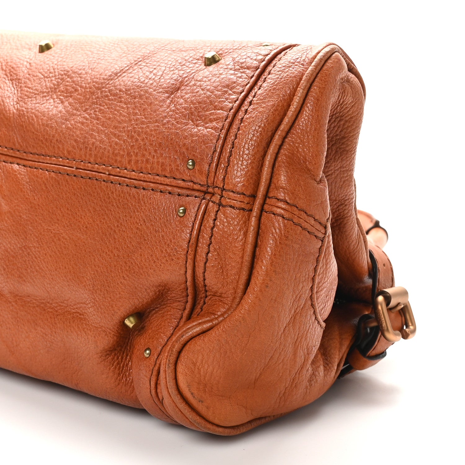 Chloe Calfskin Medium Paddington Satchel Ecureil Brown 9 of 9