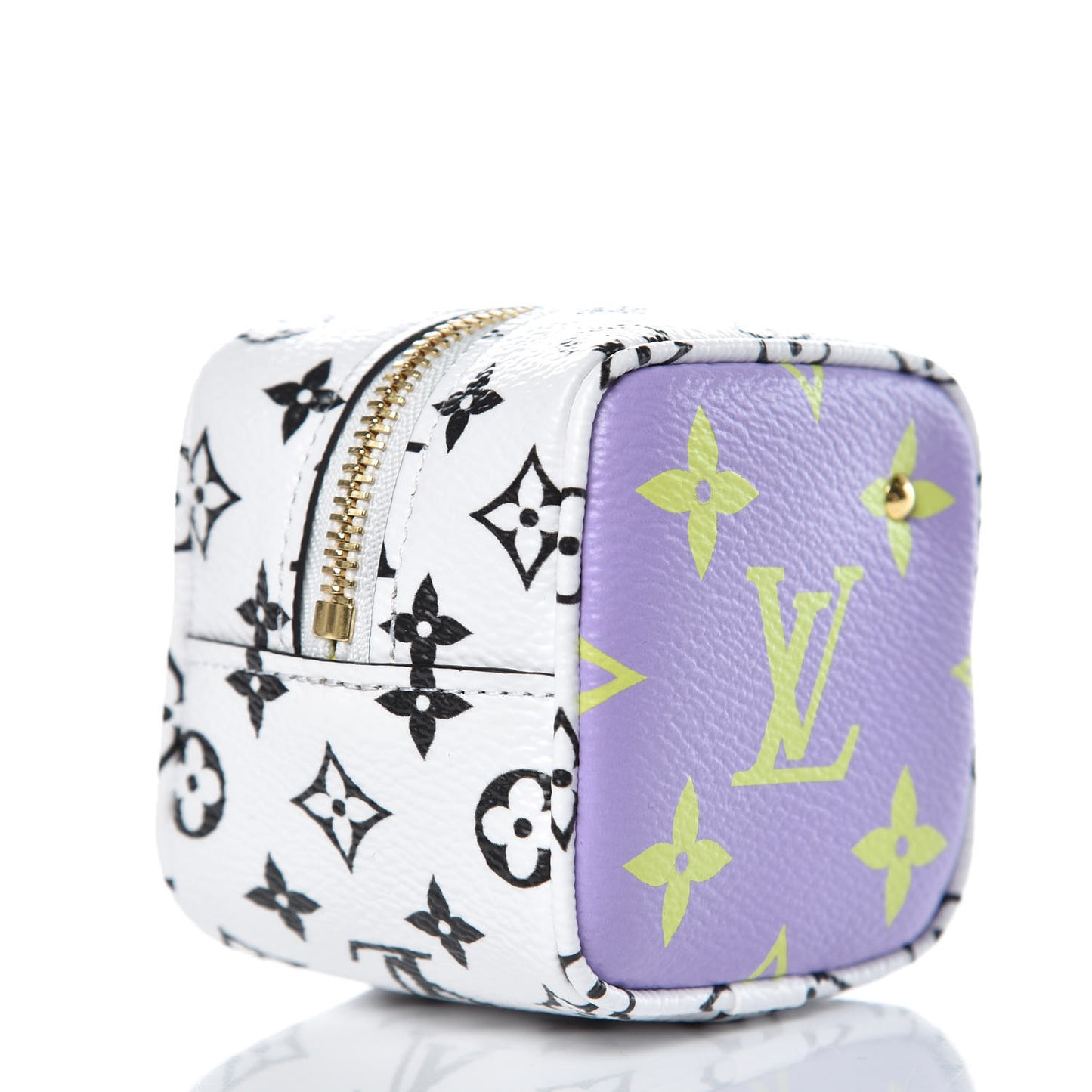 Monogram Giant Cube Coin Purse Pink