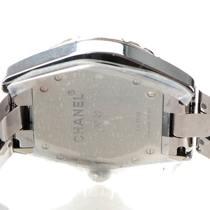 Chanel Titanium Ceramic Diamond Baguette 38mm J12 Automatic Watch 8 of 10