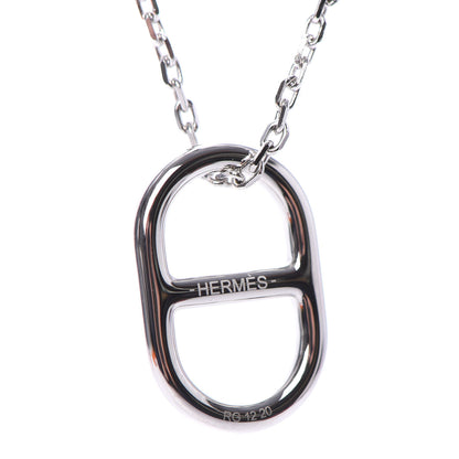 Hermes Swift O'Maillon Pendant Necklace Black 5 of 7