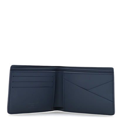 Louis Vuitton Grained Calfskin Multiple Wallet Navy 5 of 6