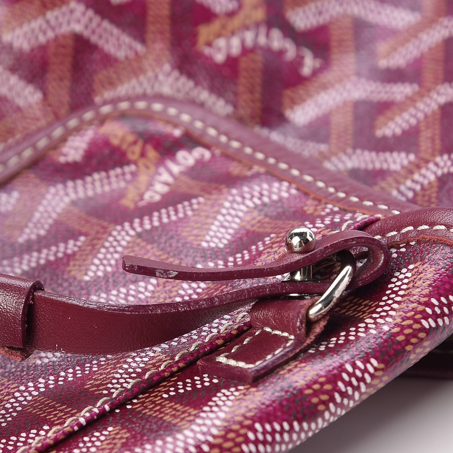 Goyardine Saint Louis GM Burgundy