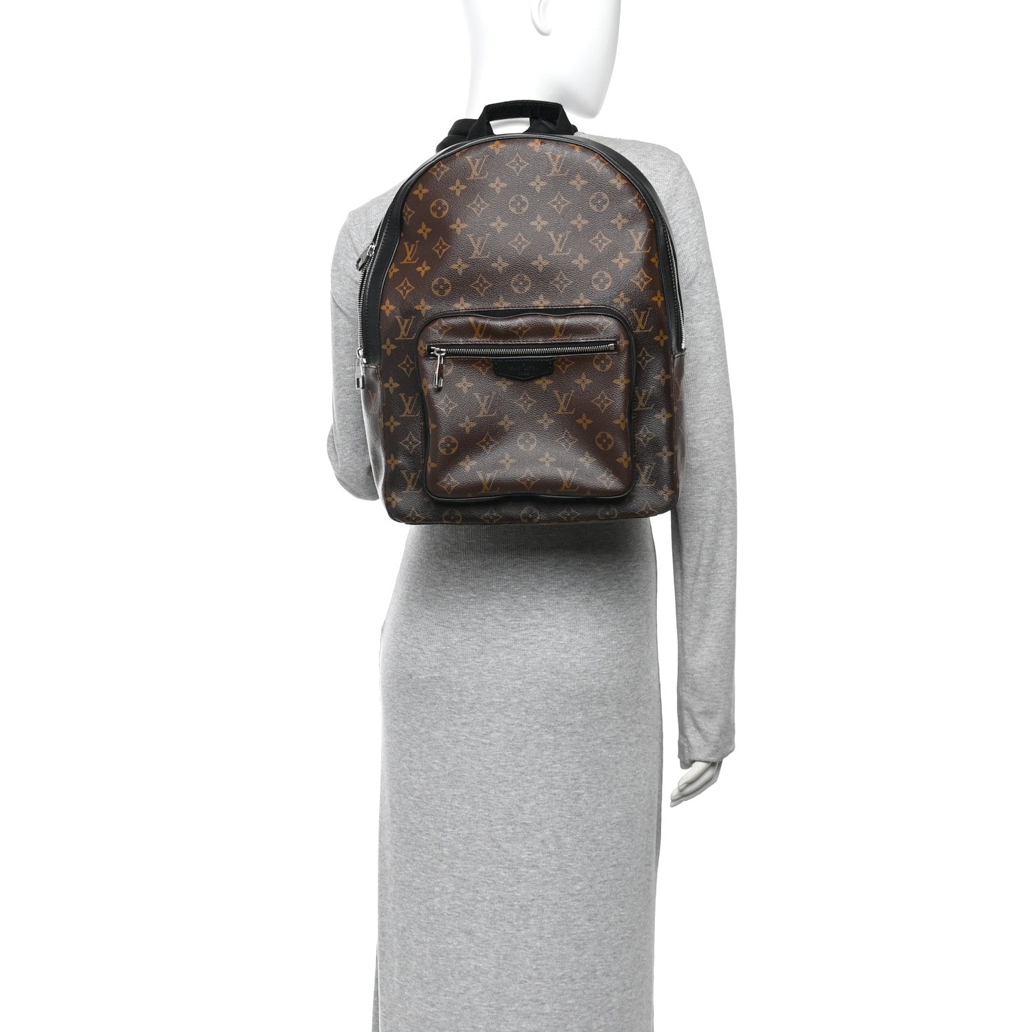 Louis Vuitton Monogram Macassar Josh Backpack 2 of 11
