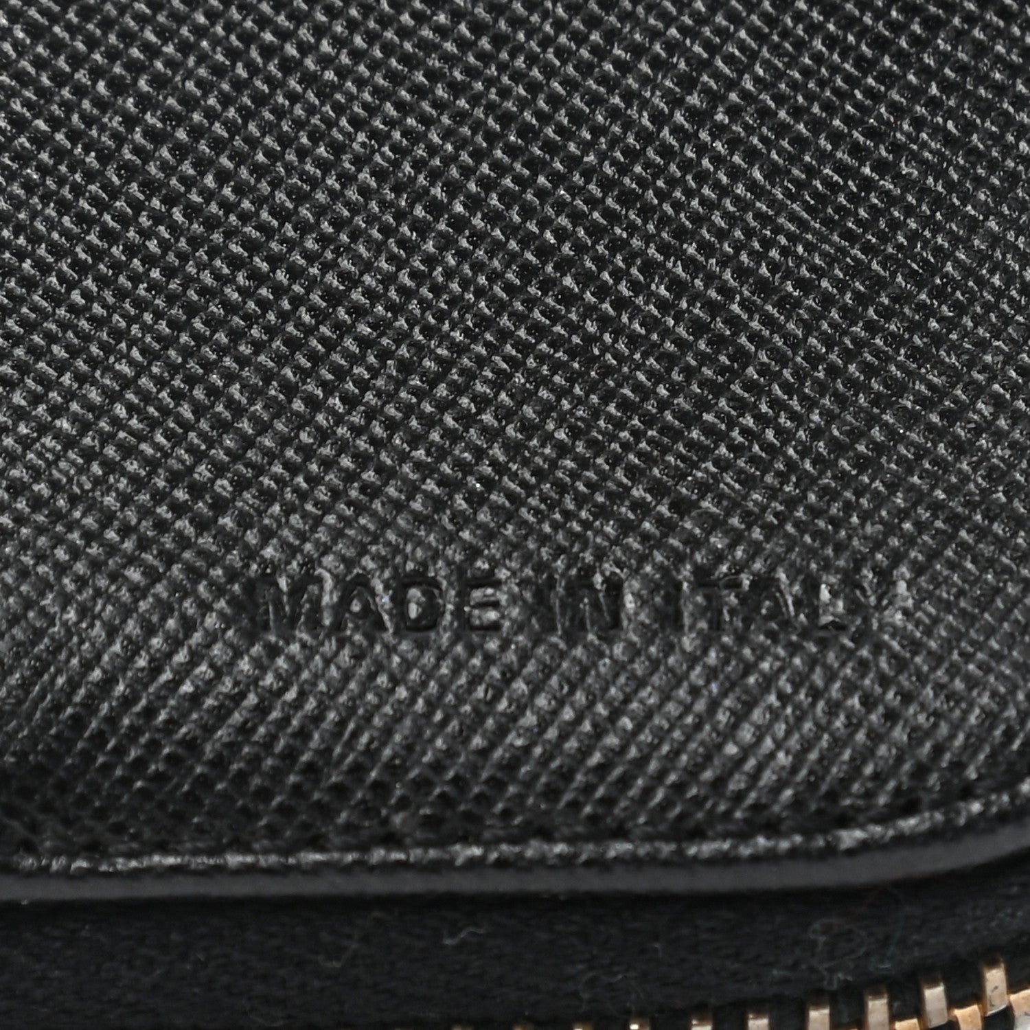 Prada Tessuto Nylon Compact Zip Around Wallet Black 7 of 9