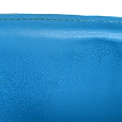 Louis Vuitton Taigarama Vertical Zippy Wallet Blue Lagoon 8 of 10