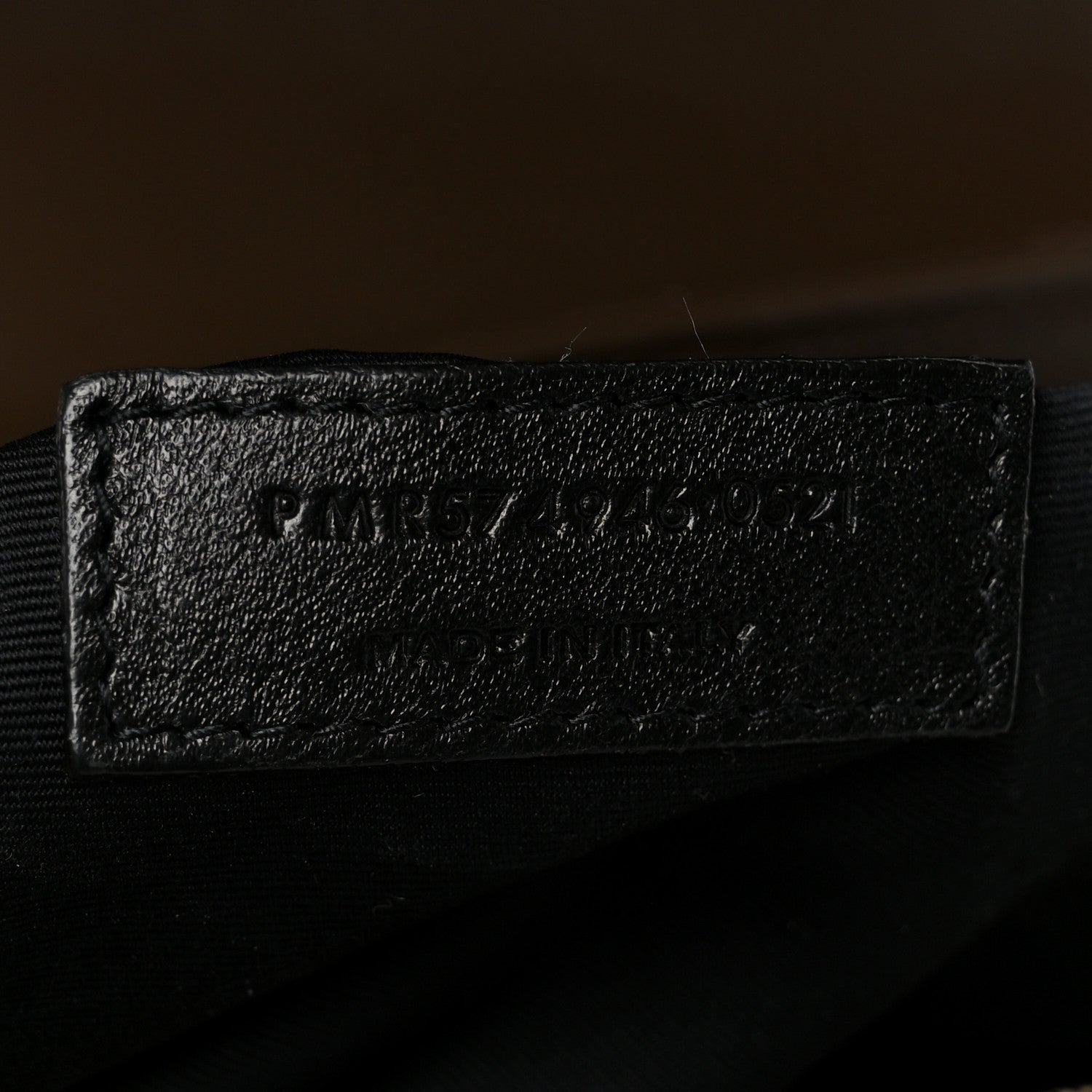 Saint Laurent Calfskin Y Quilted Monogram Medium Loulou Chain Satchel Soil Brown 8 of 11