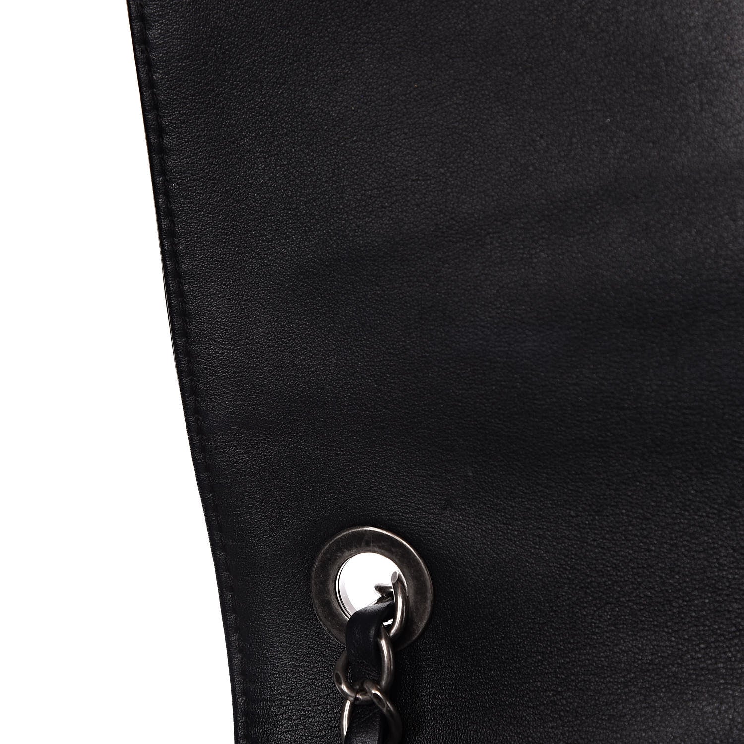 Chanel Iridescent Calfskin Medium In the Mix Flap Black 13 of 17