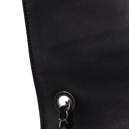Chanel Iridescent Calfskin Medium In the Mix Flap Black 13 of 17