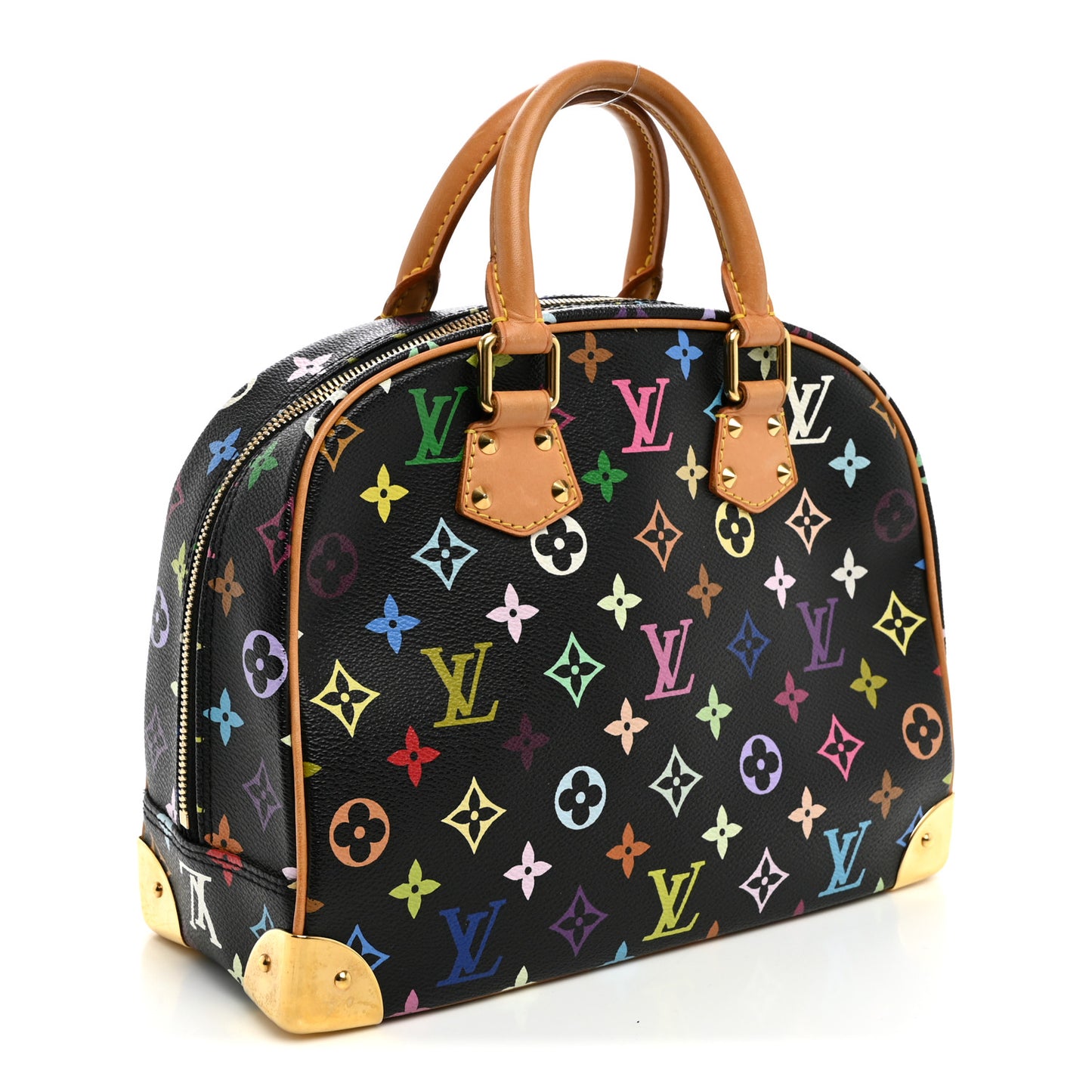 Monogram Multicolor Trouville Black