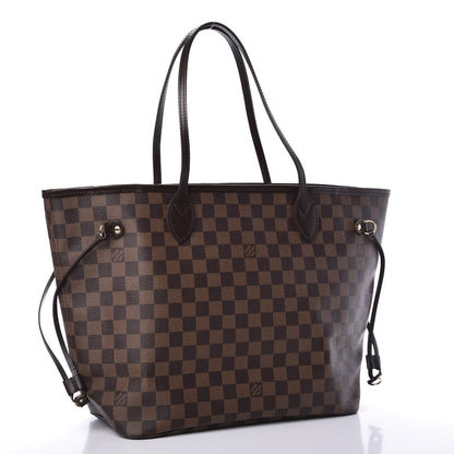 Louis Vuitton Damier Ebene Neverfull MM 2 of 9