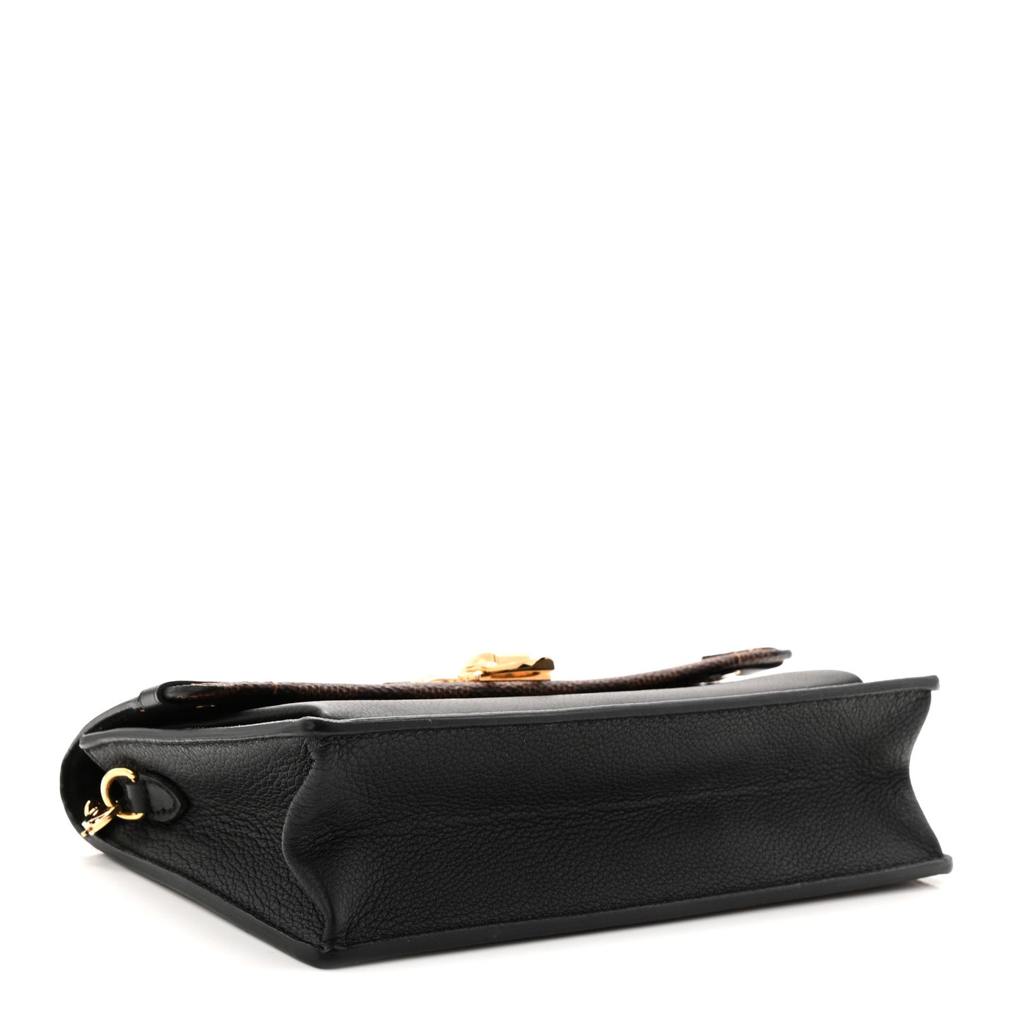 Damier Ebene Vavin Chain Wallet Black