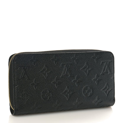 Louis Vuitton Empreinte Zippy Wallet Black 3 of 8