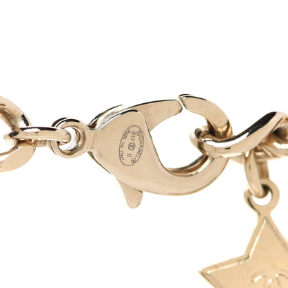 Chanel Lambskin Crystal CC Logo Charming Choker Gold Black 6 of 7