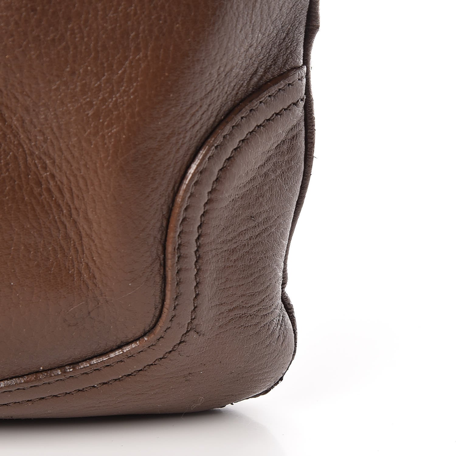 Prada Vitello Daino Shoulder Bag Bruciato 14 of 22