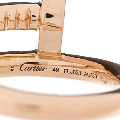 Cartier 18K Pink Gold Juste Un Clou Ring 49 5 4 of 4