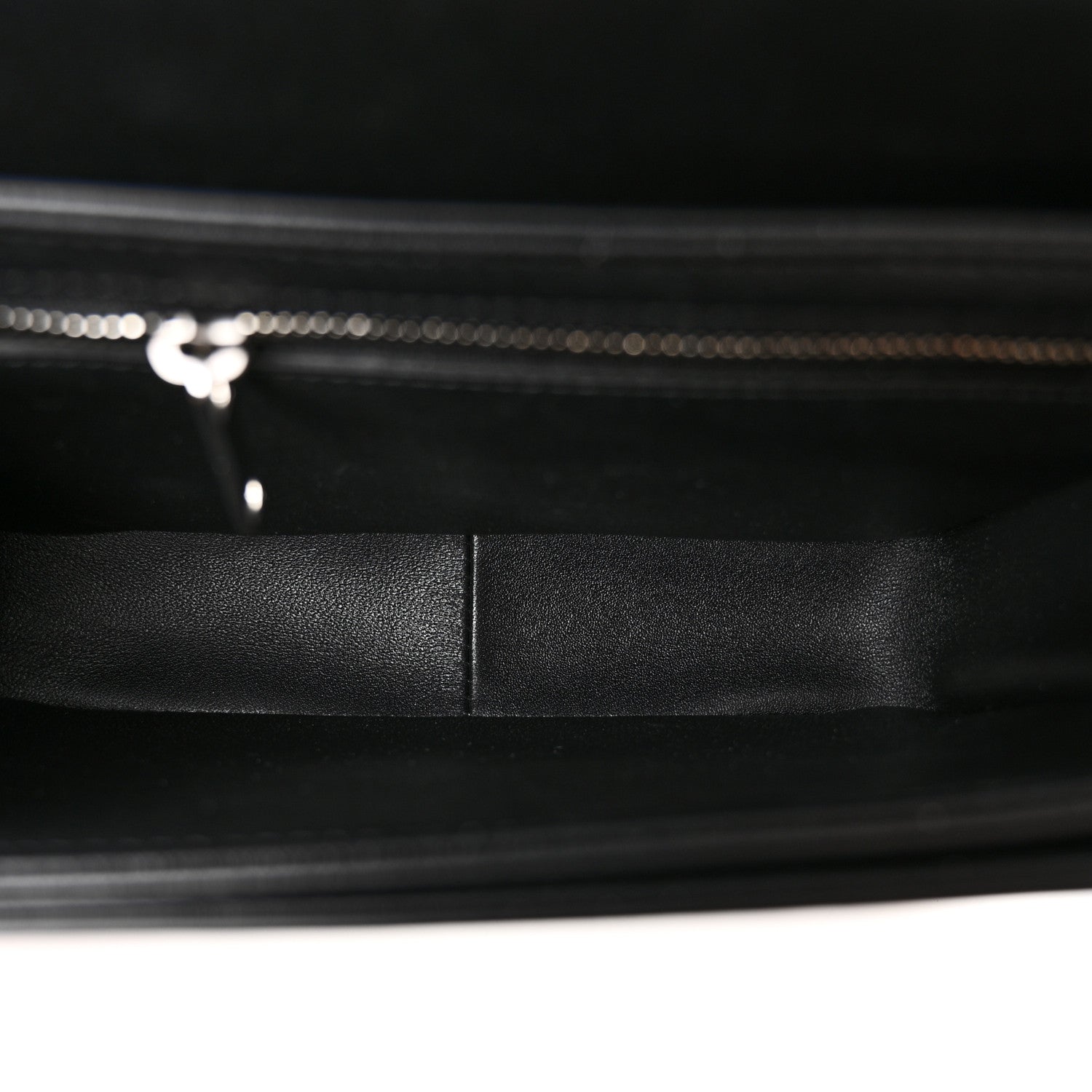 Celine Shiny Calfskin Teen Triomphe Black 5 of 10
