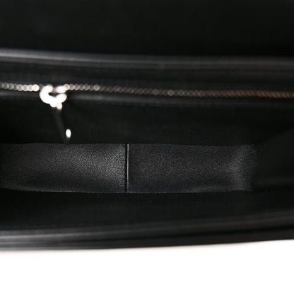 Celine Shiny Calfskin Teen Triomphe Black 5 of 10