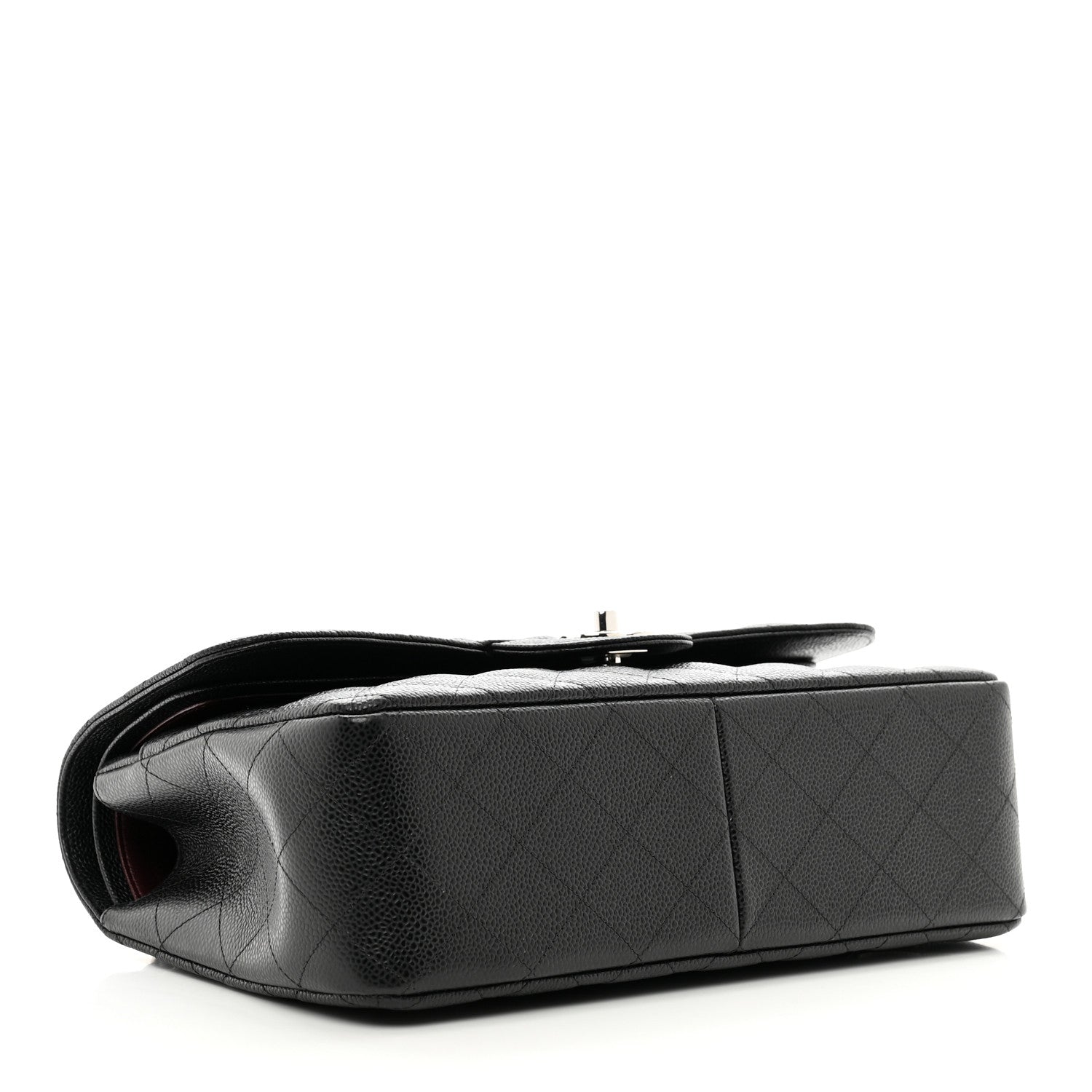Chanel Caviar Quilted Jumbo Double Flap Black 4 of 10