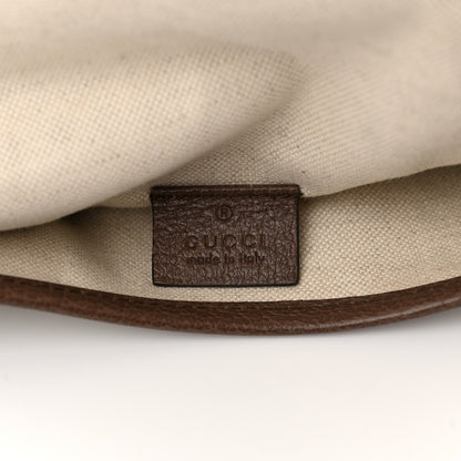 Gucci GG Supreme Monogram Web Medium Neo Vintage Flap Messenger Bag Beige New Acero 6 of 11