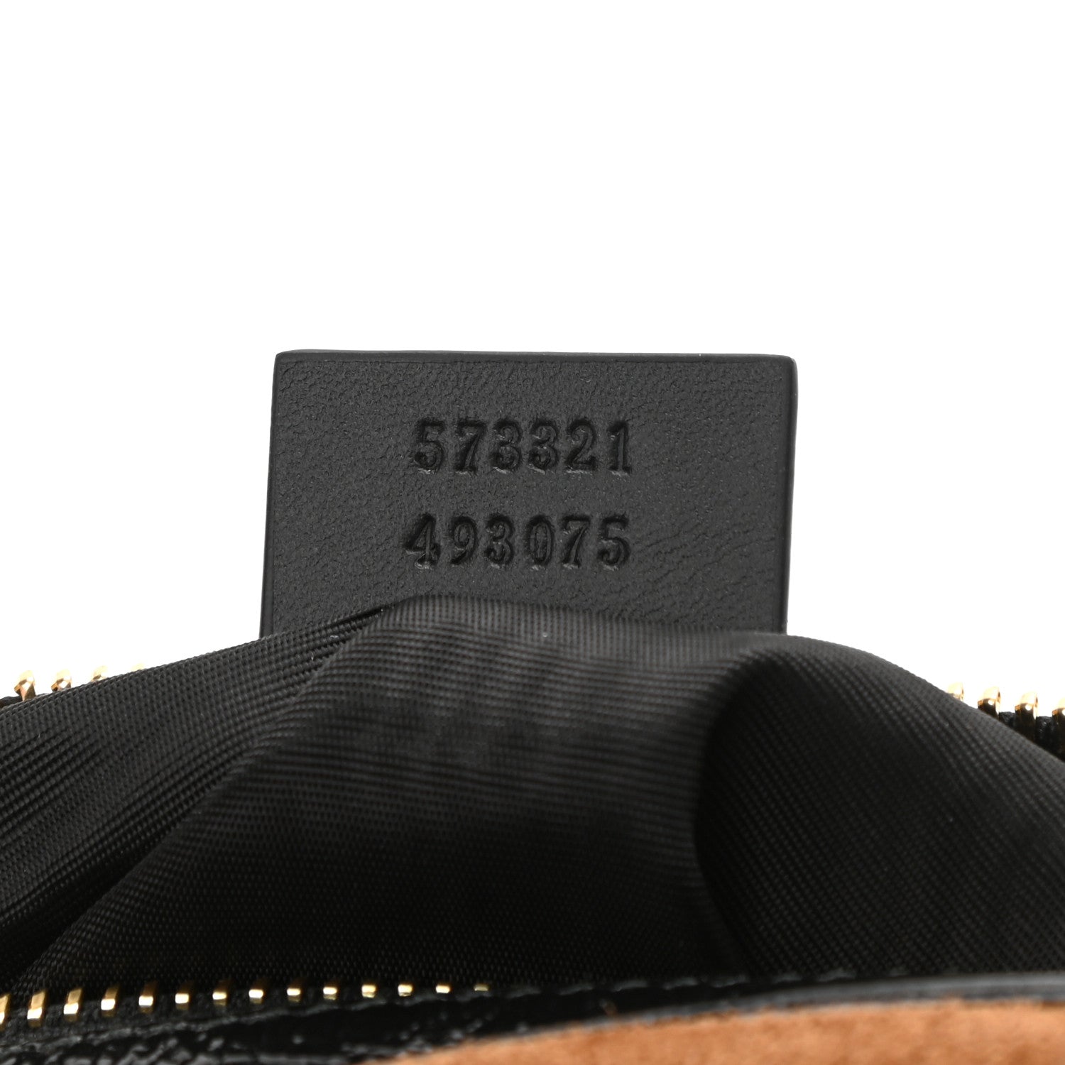 Gucci Suede Patent Web Mini Ophidia Shoulder Bag Nocciola Black 7 of 10