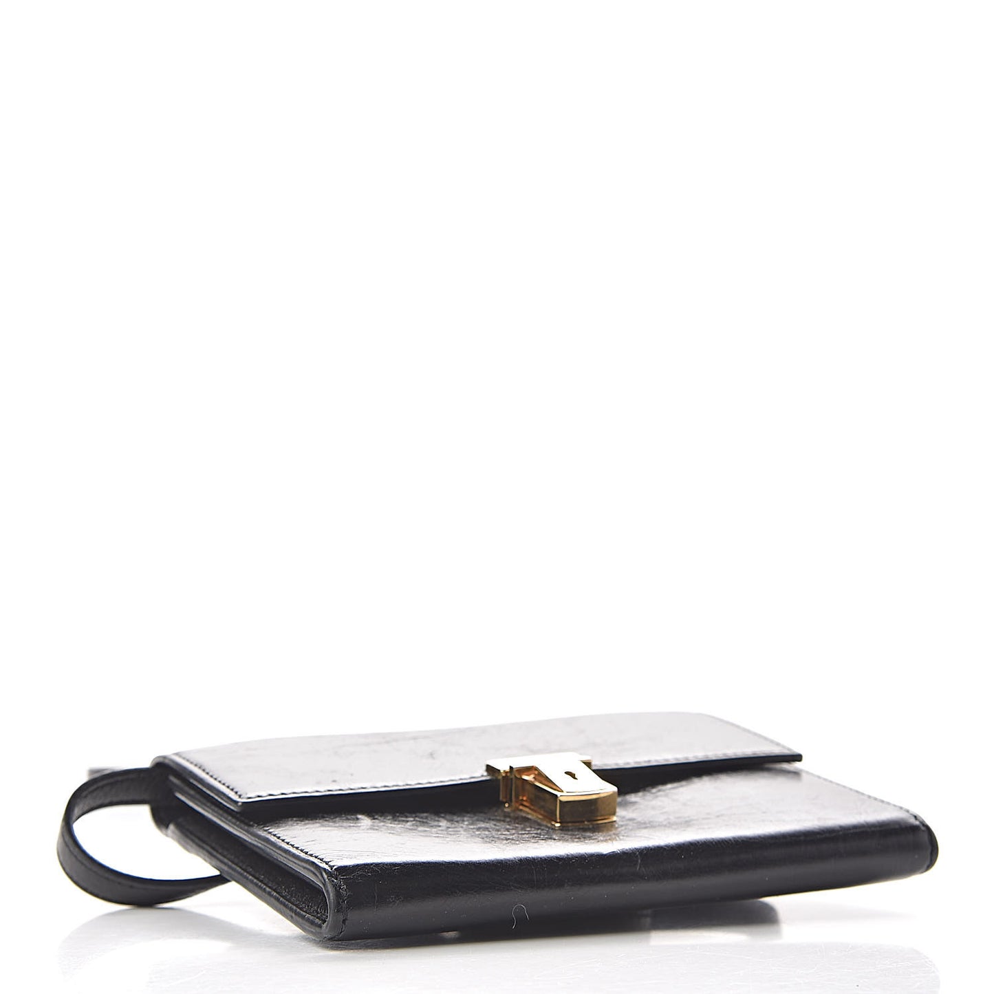 Calfskin Mini High School Satchel Black