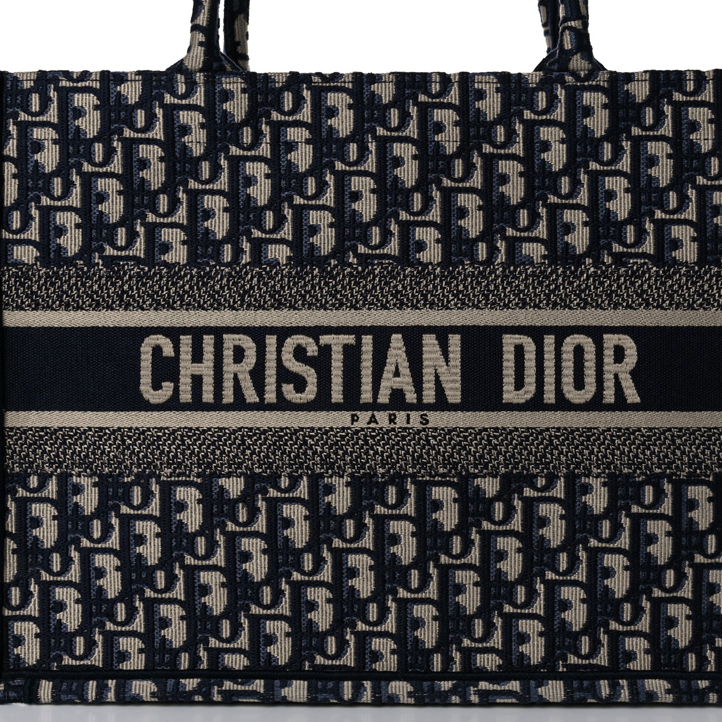 Oblique Medium Book Tote Blue Multicolor