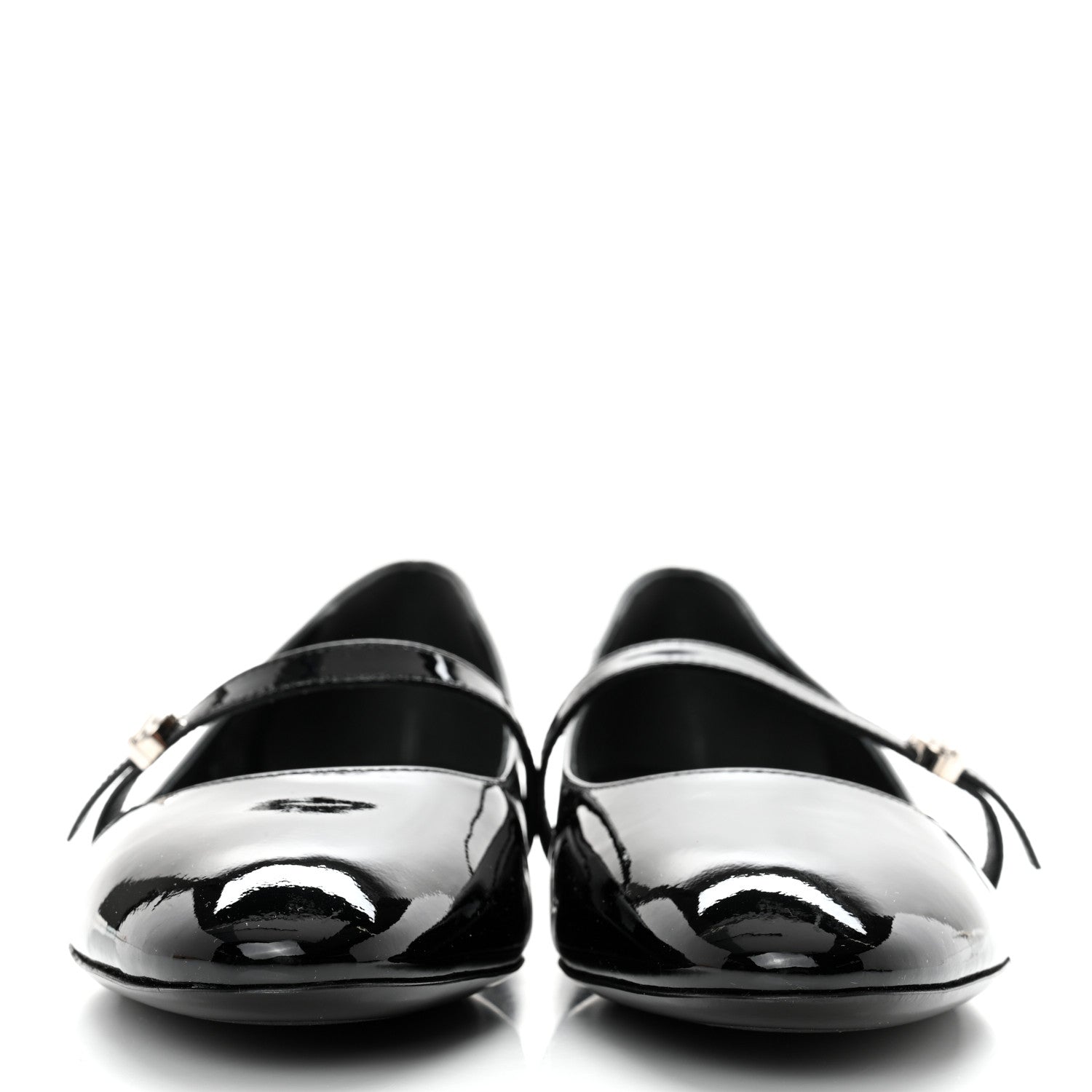 Louis Vuitton Patent Uniformes Ballerina Flat 37.5 Black 4 of 7