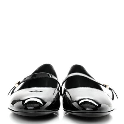 Louis Vuitton Patent Uniformes Ballerina Flat 37.5 Black 4 of 7