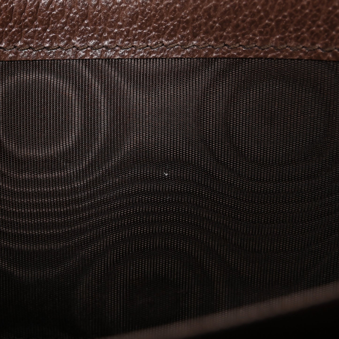 GG Supreme Monogram Web Ophidia Zip Around Wallet Brown