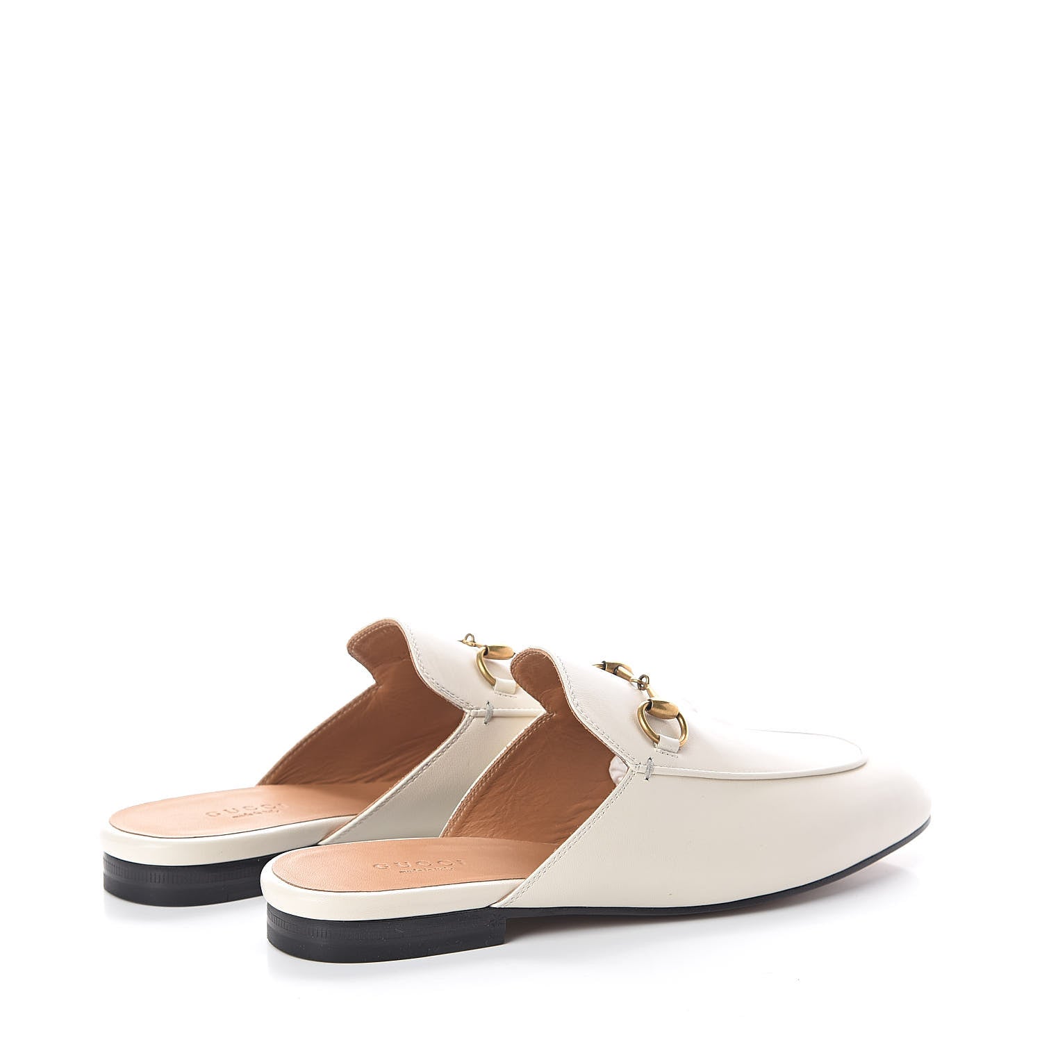 Gucci Malaga Kid Womens Princetown Slippers 36.5 Mystic White 4 of 8