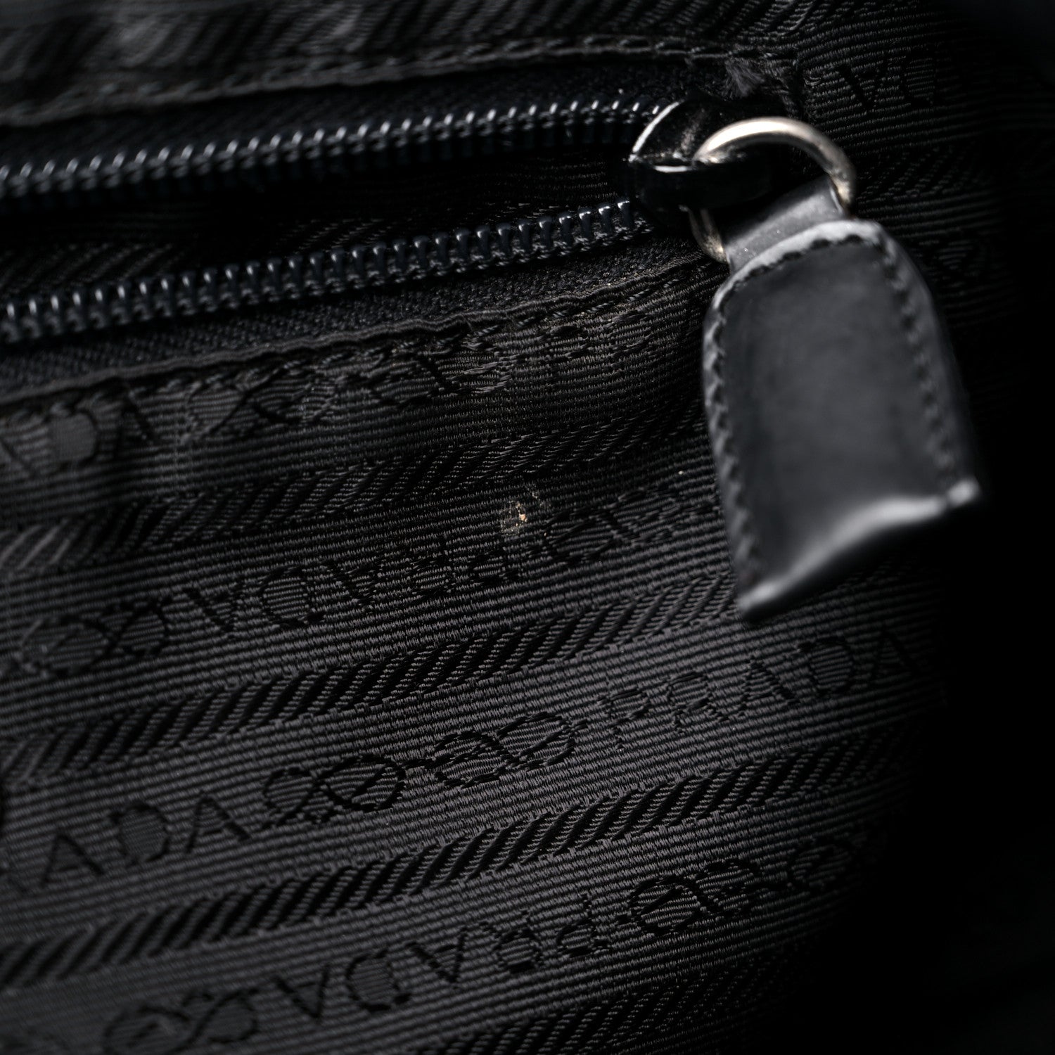 Prada Tessuto Nylon Vela Backpack Black 10 of 15