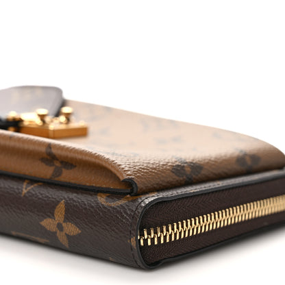 Louis Vuitton Reverse Monogram Metis Vertical Zippy Wallet 8 of 12