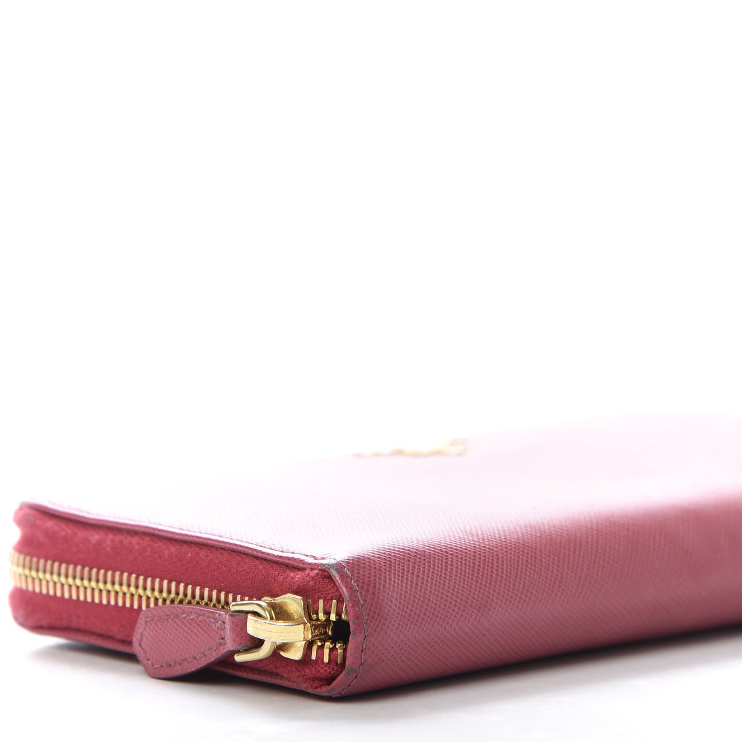 Saffiano Zip Around Wallet Peonia