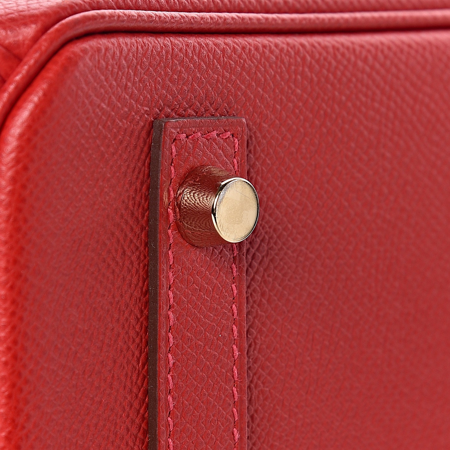 Epsom Birkin 30 Rouge Casaque