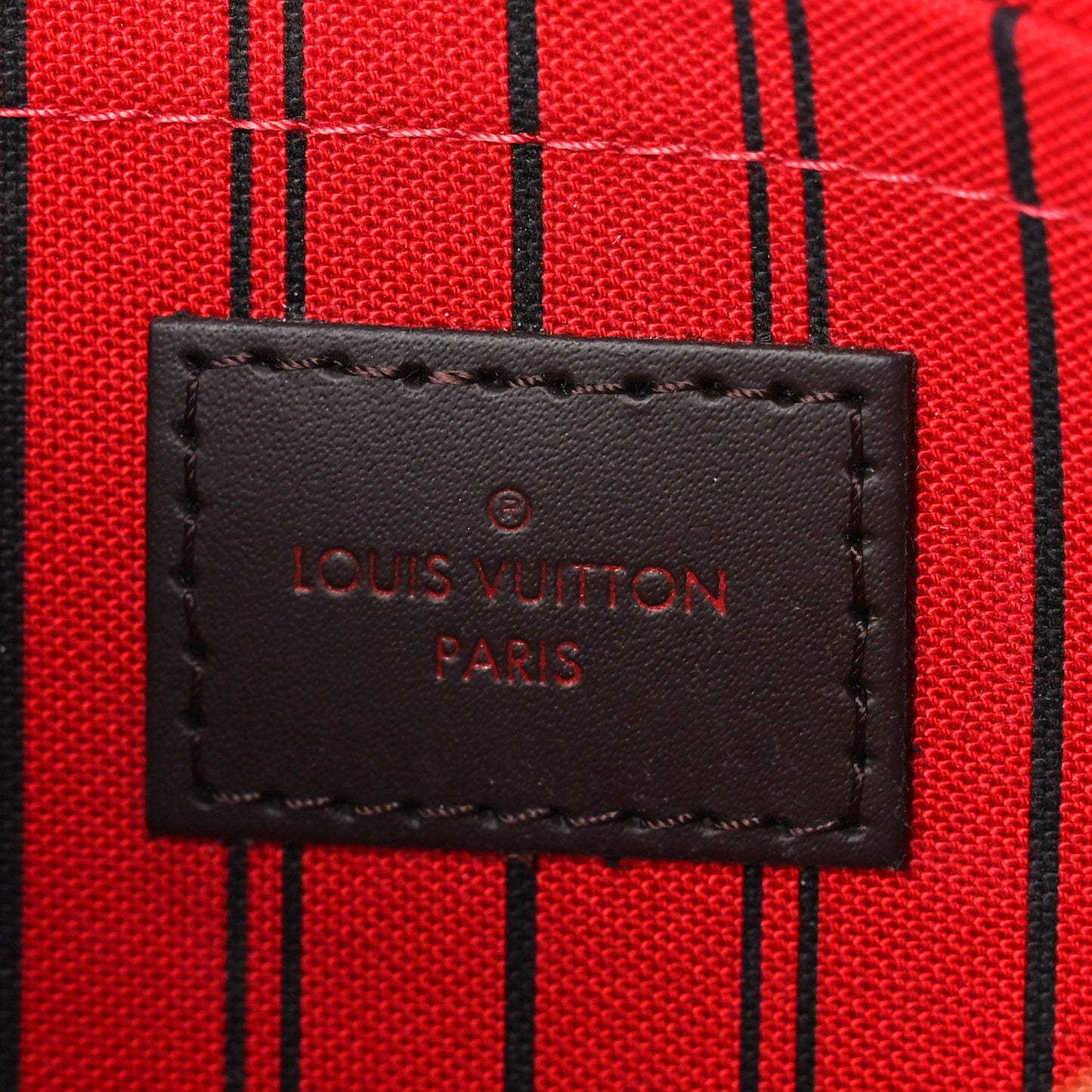 Damier Ebene Neverfull MM GM Pochette