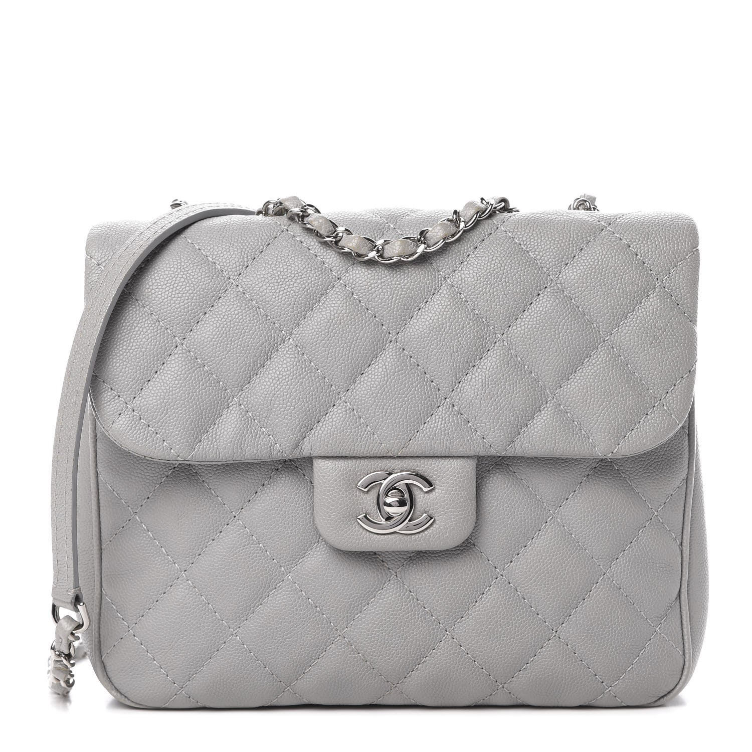 Chanel Caviar Quilted Medium Urban Companion Flap Grey 1 of 10