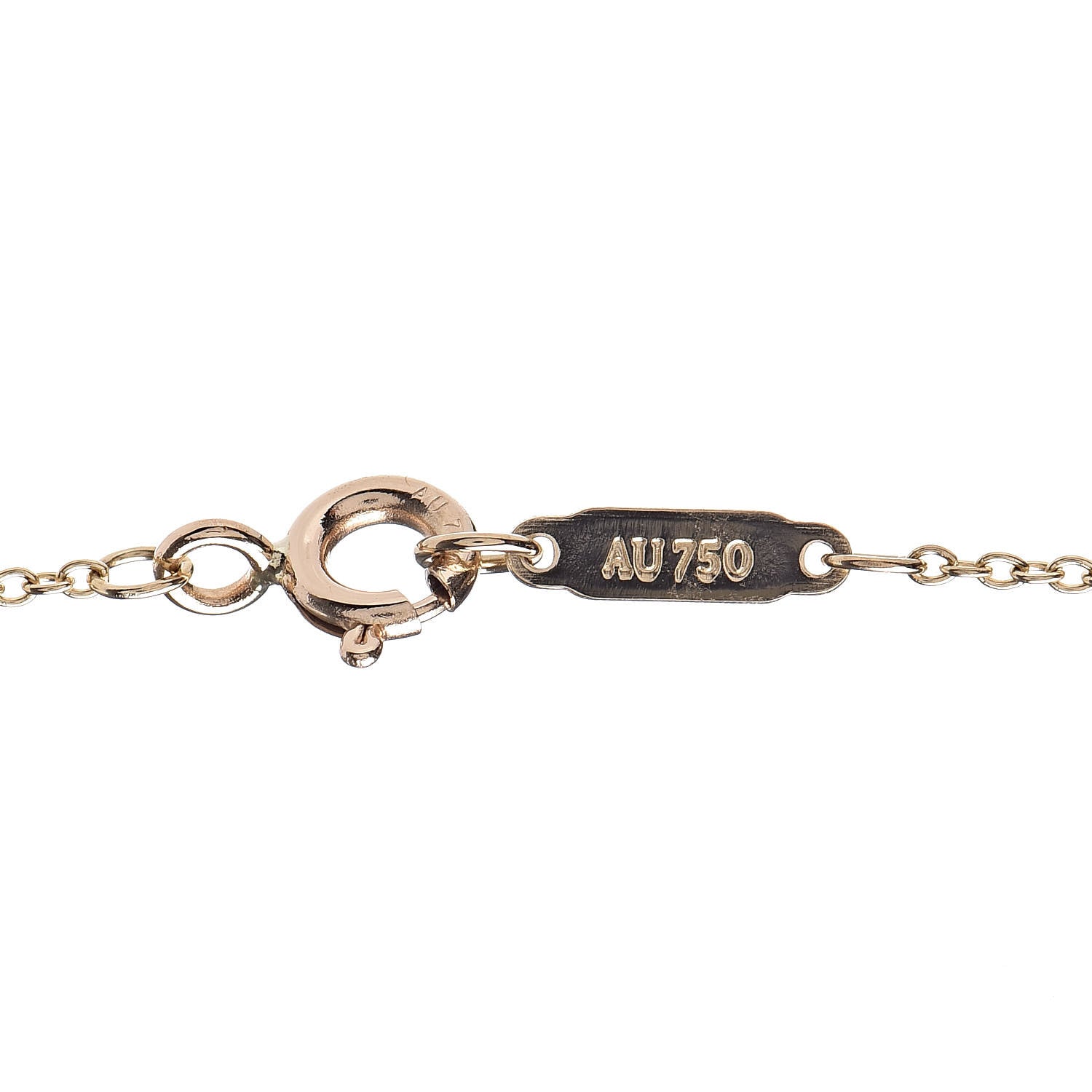 Tiffany 18K Yellow Gold Diamond Enchant Heart Key Pendant Necklace 5 of 7
