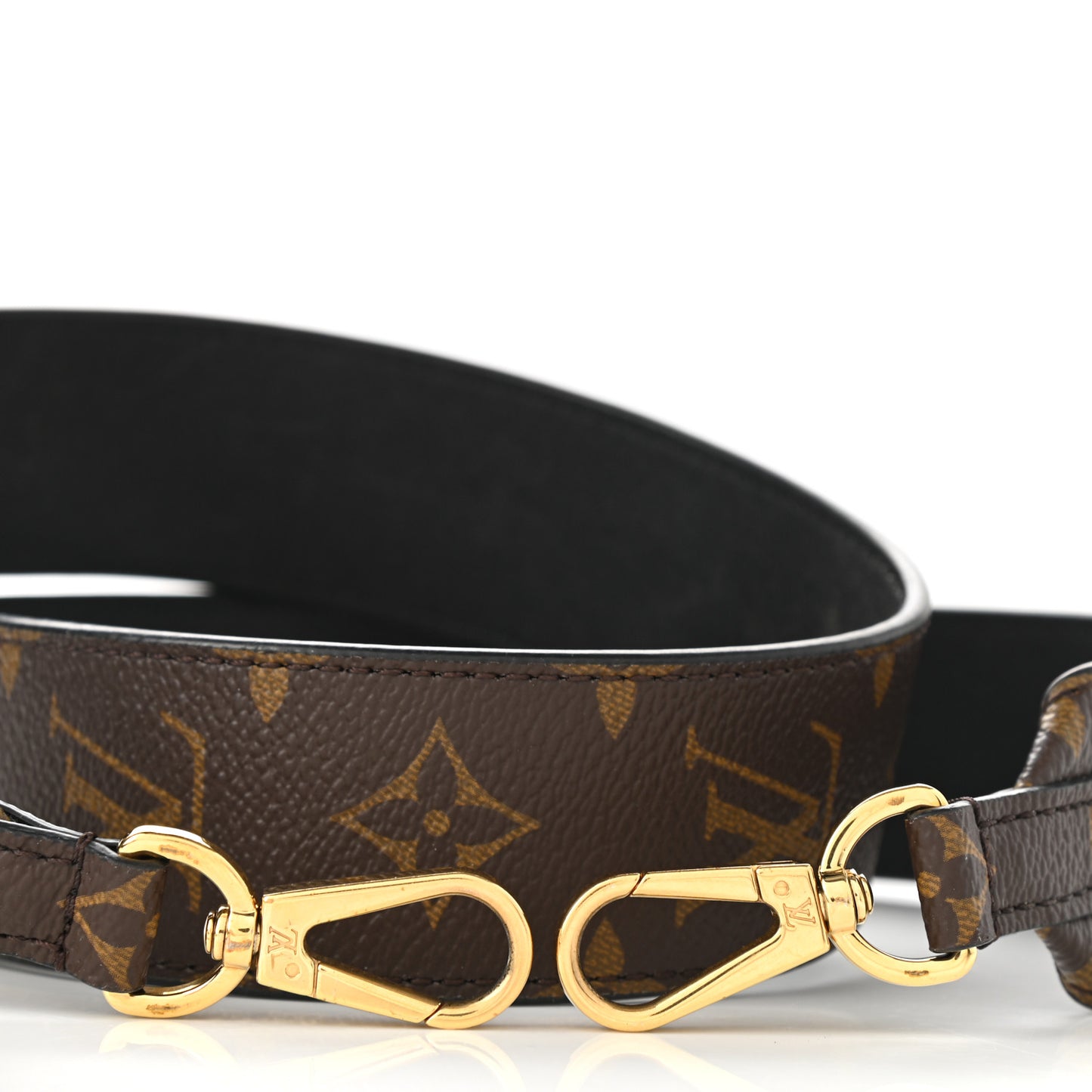 Monogram Bandouliere Shoulder Strap Black