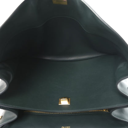 Balenciaga Natural Smooth Calfskin Medium Rodeo Top Handle Handbag Pine Green 4 of 9