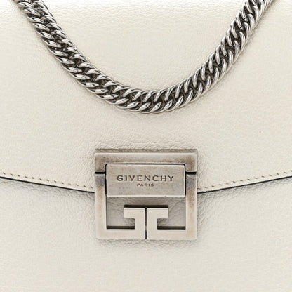 Givenchy Goatskin Small GV3 Shoulder Bag White 8 of 10