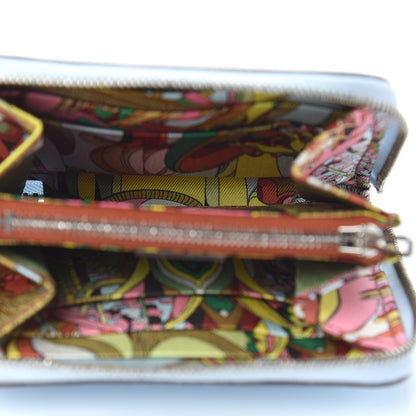Hermes Epsom Silk'in Compact Wallet Bleu Brume 4 of 8